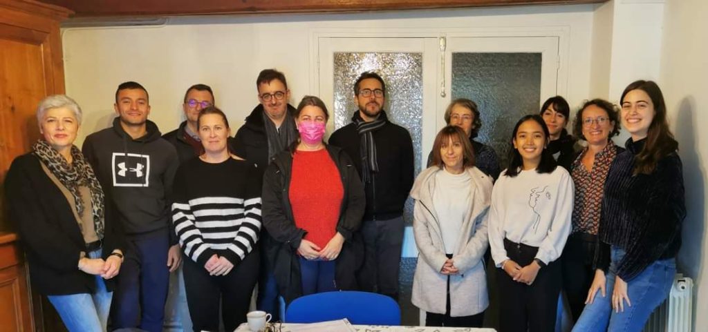 Présentation de Silvia et Maria Janella à l’équipe - Année 2022/2023